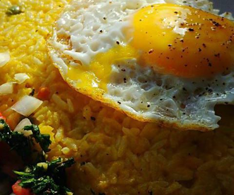 Almuerzo Saludable – Taculocro con huevo escalfado