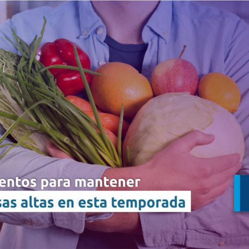 Siete alimentos recomendables para mantener las defensas altas en esta temporada