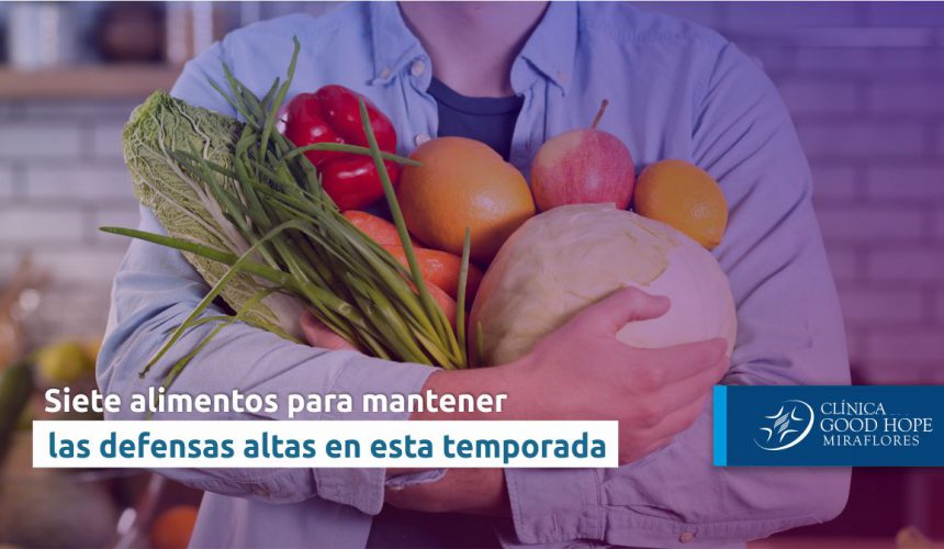 Siete alimentos Siete alimentos recomendables para mantener las defensas altas en esta temporada