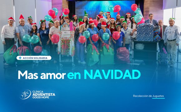 Más amor en Navidad: Clínica Adventista Good Hope comparte alegría con niños de Villa María del Triunfo