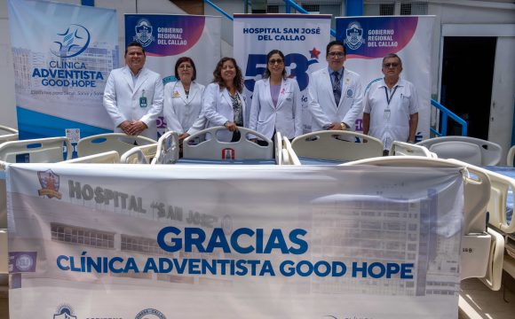 Clínica Adventista Good Hope dona 20 camas hospitalarias al Hospital San José del Callao