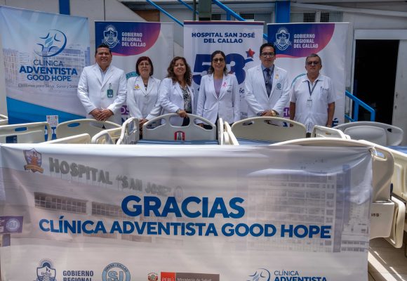 Clínica Adventista Good Hope dona 20 camas hospitalarias al Hospital San José del Callao